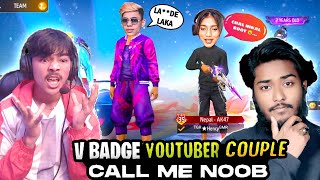 v badge couple troll my gf and challenged me  Laka Gamer [upl. by Tnahsin]