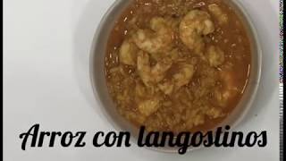 ARROZ CON LANGOSTINOS EN 10 MINUTOS AL MICROONDAS JARRA MICROCOOK TUPPERWARE [upl. by Katlaps]