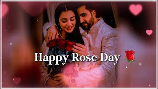 Rose Day Status 🌹 Happy Rose Day Status 2024🌹Rose Day Whatsapp Status 2024🌹 [upl. by Gulgee]