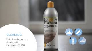 How to Care for Oiled wood floors Pallmann Magic Oil Care Art of Clean [upl. by Atterbury]