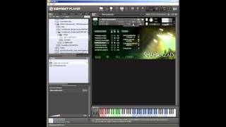 Sonokinetic Shahrazad Kontakt library Walkthrough [upl. by Ayalahs]