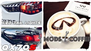 How to Install Clear LED Tail Lights Infiniti QX70 FX50 FX37 FX35 [upl. by Xonnel]