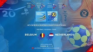 IKF U19 WKC 2023 Final  Belgium  Netherlands [upl. by Audrie]