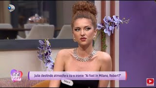 Casa Iubirii  GIULY E PE CALE SA ARUNCE ALTA BOMBA Alexandra vrei sa zic ce ai spus tu inquot [upl. by Nuarb]