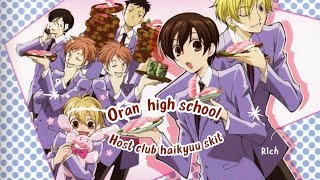 HAIKYUU X OURAN HIGHSCHOOL HOST CLUB  Funny moments  PT 1 [upl. by Pantin]