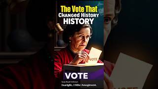 Susan B Anthony’s Bold Act The Illegal Vote That Changed US History WomensRights shorts [upl. by Eema]