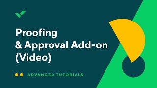 Tutorial Proofing amp Approval Addon Video [upl. by Fitalludba167]