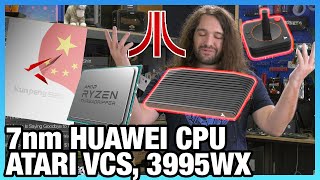 HW News  Huawei 7nm CPU Apple May Ditch AMD 3995WX Threadripper CPU amp Atari VCS [upl. by Elle]