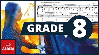 ABRSM Piano 20212022 GRADE 8 Sheet Music and Complete Fingering [upl. by Nakada754]