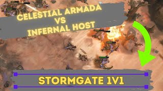 1v1 PvP in Stormgate  Celestials vs Infernals [upl. by Notgnihsaw990]