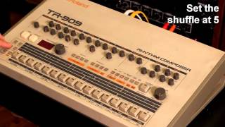 TR909 Revolution 909 pattern programming [upl. by Catha]