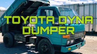 TOYOTA MINI DUMP TRUCK  14B ENGINE [upl. by Hogan497]