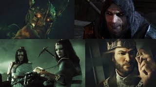 Middle Earth Shadow of War all Nazgul Backstory Cutscenes [upl. by Turnheim]