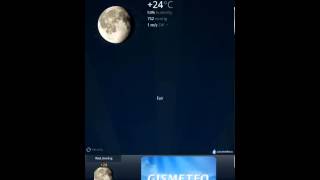 Gismeteo Weather Forecast LITE video demo [upl. by Nnyroc1]