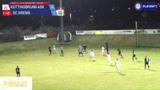 Highlight  Kottingbrunn ASK  SC Krems am 25032016 1949 [upl. by Quackenbush]