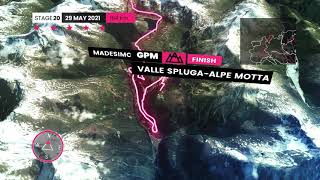 Giro dItalia 2021  The Route  Stage 20 [upl. by Vivyanne]