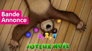 Masha et Michka  321 Joyeux Noël Bande annonce [upl. by Hsinam]