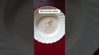 How to dry water [upl. by Namurt609]