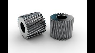 How to make a helical gear in SolidWorks [upl. by Shulins]