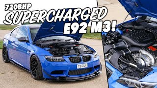 This 720bhp SUPERCHARGED E92 M3 is PURE MADNESS [upl. by Bedwell]