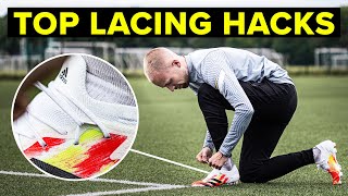 6 LACING HACKS  rating 6 ways to tie your boots [upl. by Aihsat]