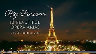 Luciano Pavarotti  10 Beautiful Opera Arias  Live Performance in Paris [upl. by Ardnod173]