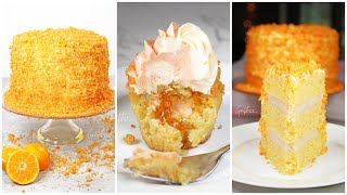 Vegan Orange Creamsicle Cake amp Cupcakes [upl. by Havot]