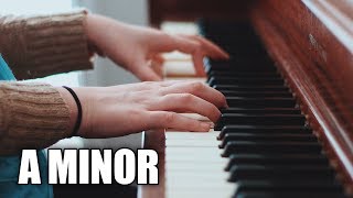 Deep Piano Backing Track A Minor [upl. by Aimat624]