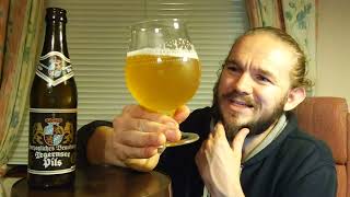 Beer Review 3917 Herzoglich Bayerisches Brauhaus Tegernsee  Tegernseer Pils Germany Beer [upl. by Cruz]