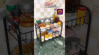 Meesho Kitchen Organiser  Meesho Kitchen Finds  kitchen rack Storage solutions [upl. by Ahsit]