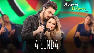 A LENDA Ao Vivo  Luan Santana e Sandy [upl. by Notlih]