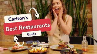 Discover Carltons best restaurants with Bridget Hustwaite [upl. by Erastus992]