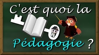 CLÉ 1  La Pédagogie [upl. by Aehtla]