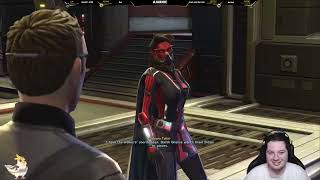 Sith Warrior Ruling the Galaxy as Streamer and Chat And Quinn  Star Wars The Old Republic [upl. by Nerahs]