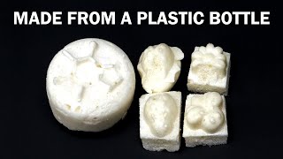 Turning a plastic soda bottle into foam [upl. by Nali]