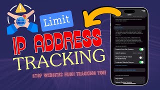 How to Limit IP Address Tracking on iPhone 15  Stop Websites from Tracking You [upl. by Mannuela617]