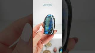 💙 Find your magic with Labradorite Blue Flash Lab crystals Labradorite stoneofmagic [upl. by Gnous547]