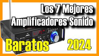 🔥 Los 7 MEJORES Amplificadores de Sonido BUENOS y BARATOS de Aliexpress 2024✅CalidadPrecio [upl. by Daniels]