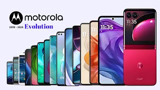 MOTOROLA Phone Evolution 2009  2024 [upl. by Akimat]