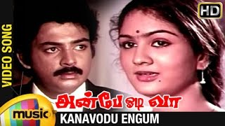 Anbe Odi Vaa Tamil Movie Songs  Kanavodu Engum Video Song  Mohan  Urvashi  Ilayaraja [upl. by Yehtomit]