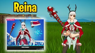 Reina Skin Gameplay  Review in Fortnite [upl. by Florie179]