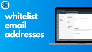 How to add an email address to the safe sender list in Outlook on the web Microsoft 365 [upl. by Lorna965]