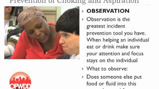 Choking Prevention Initiative  Part I [upl. by Arbas]