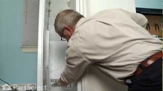 Refrigerator Repair  Replacing the BiMetal Defrost Thermostat Whirlpool Part  2321799 [upl. by Nailij]