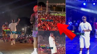 The ultimate collaboration Sarkodie joins king Promise on stage at 3MusicPentHallWeek [upl. by Langston]