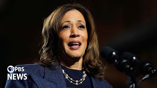 WATCH LIVE Harris attends campaign rally in Pittsburgh Pennsylvania [upl. by Aikem16]