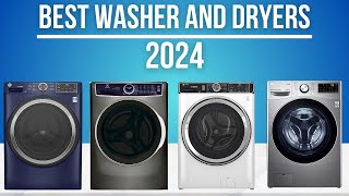 Best Washer And Dryers 2024  The Only 5 You Should Consider Today [upl. by Anirpas]