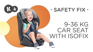 Kinderkraft SAFETY FIX 936 kg car seat  ISOFIX [upl. by Barret]