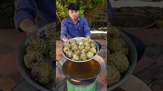 Yummy Crispy Custard Apple [upl. by Eidroj]