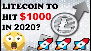 LITECOIN LTC TO 1000 IN 2020 FUNGIBILITY MIMBLEWIBLE PRIVACY CHARLIE LEE [upl. by Euqitsym234]